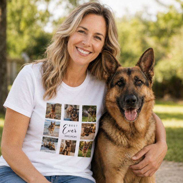 Colagem de fotos da mãe cachorra (Criador carregado)
