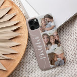 Colagem de Fotos da Vovó do Mimi Script<br><div class="desc">Celebre seu status de avó com esta capa de telefone especial com três fotos valiosas de sua neta, neto ou netos. O apelido "Mimi" aparece ao longo do lado esquerdo em letras elegantes de script de caligrafia para um toque pessoal único.</div>