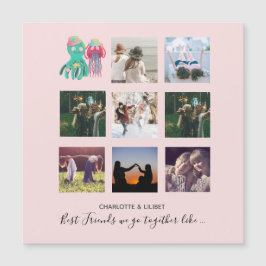 Colagem de Fotos de BFF Água Viva Polvo Presente P