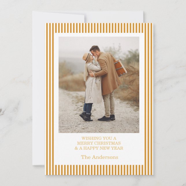 Colagem de Fotos de Feliz Natal Cartão de Férias D (Frente)