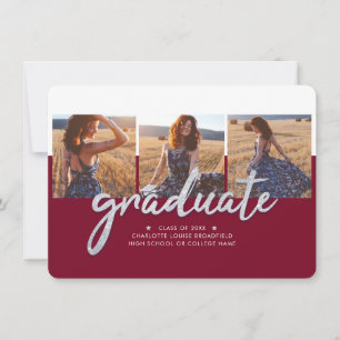 Colagem de Fotos de Formatura Graduado 2026 Anúnci