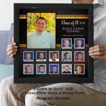 Colagem de Fotos de Graduação do segundo grau K-12