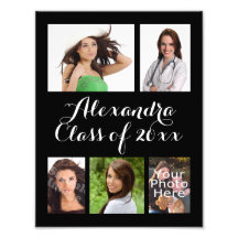 Colagem de Fotos de Graduação Personalizada