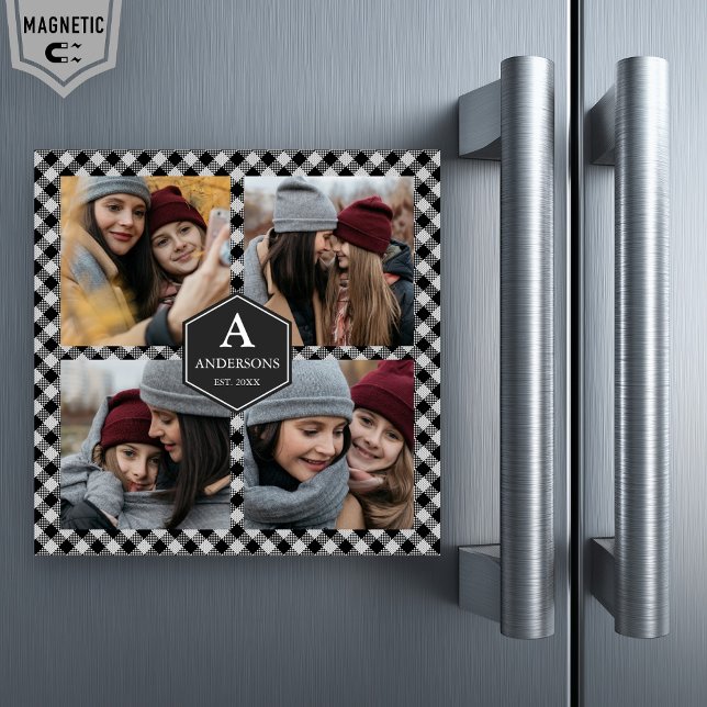 Colagem de Fotos de Lumberjack da Xadrez de Buffal (Criador carregado)