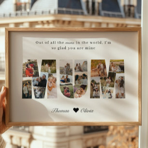 Colagem de Fotos de Mãe para Dia das Mães Poster