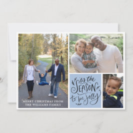 Colagem de Fotos de Natal Familiar