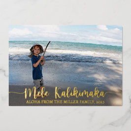Colagem de Fotos de Natal Mele Kalikimaka