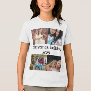 COLAGEM DE FOTOS DE NATAL PERSONALIZADA 4 FOTOS