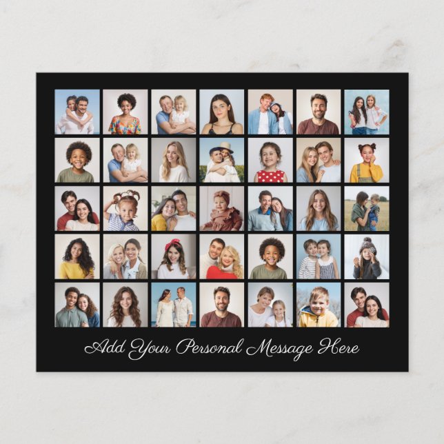 Colagem de Fotos do Orçamento 35 Adicione seu próp (Frente)