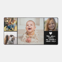 Colagem de Fotos Moderna 4 e Monograma Personaliza