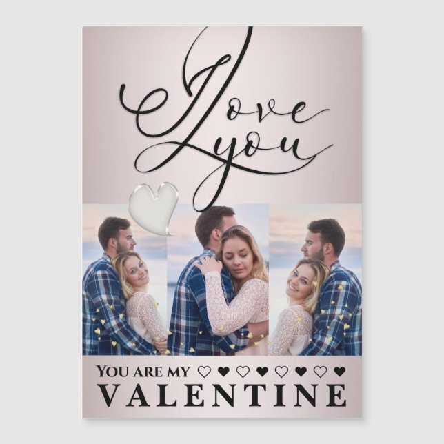 Colagem de Fotos Moderna do Dia dos Namorados (Frente)