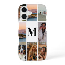 Colagem de Fotos Moderna Monograma