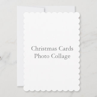 Colagem de fotos para cartões de Natal de 13 x 18