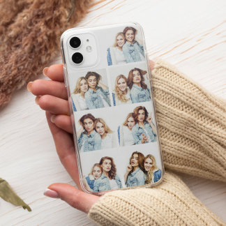 Colagem de Fotos Personalizada 7 Fotos Quadradas B