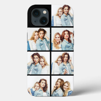 Colagem de Fotos Personalizada 7 Fotos Quadradas P