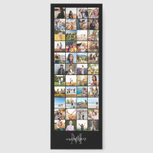 Colagem de Fotos Personalizada do Monograma Inicia