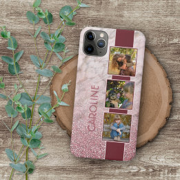 Colagem de Fotos Personalizada no Padrão de Mármor