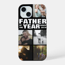 Colagem de fotos personalizada pai do Dia de os pa
