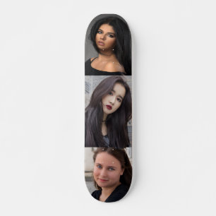 Colagem de fotos personalizada skateboard
