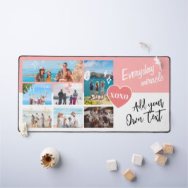 Colagem de fotos personalizadas com texto simples 