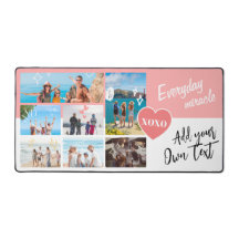 Colagem de fotos personalizadas com texto simples 