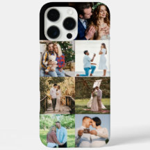 Colagem de Fotos Personalizadas de Casal e Família