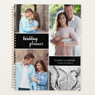 Colagem de fotos personalizadas do planejador de c