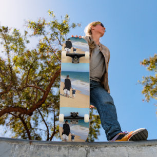 Colagem de Fotos Personalizadas Skateboard Seus Pr
