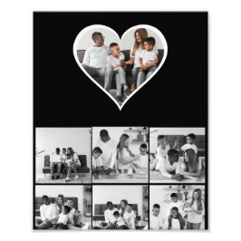 Colagem de Fotos Preta e Branca 7