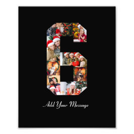 Colagem de Fotos Preto e Branco Número 6