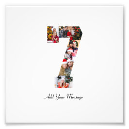 Colagem de Fotos Preto e Branco Número 7