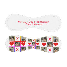 Colagem de Fotos Tic Tac Toe Hugs Dia de os pais K