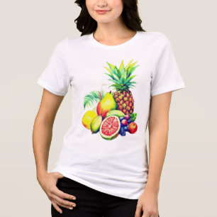 Colagem de Frutas Tropicais