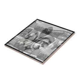 Colagem de Nova Orleães [Trivet] - pequeno