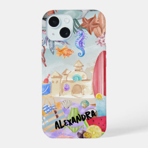 Colagem de Praia, Capa de telefone de Víblias Oceâ