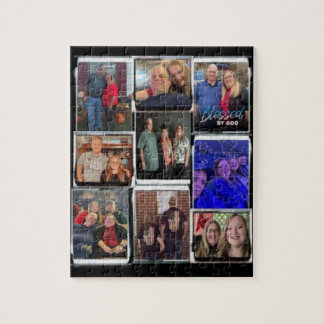 Colagem de quebra-cabeça de fotos