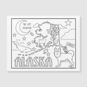colagem do estado alaska