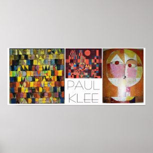 Colagem do poster de Paul Klee