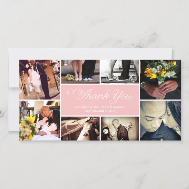 COLAGEM DO SCRIPT SWEET | CARTÕES DE AGRADECIMENTO (Frente)