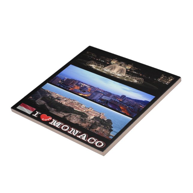 Colagem do zMC032 MONACO "I Love", (Lateral)