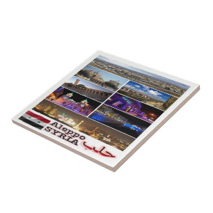 Colagem do ZSY003 de ALEPPO, Síria, Ásia,