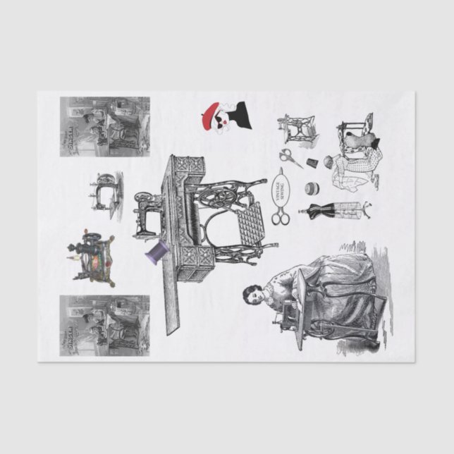 Colagem em Papel Tecido (Frente )