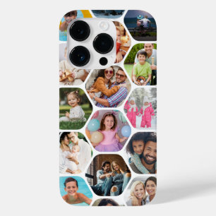 Colagem Hexagonal Personalizada de Múltiplas Fotos