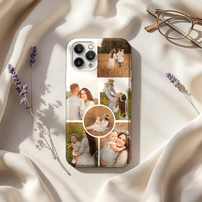 Colagem Moderna Personalizada de Seis Fotos  (Criador carregado)