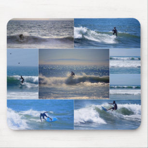 Colagem Mousepad dos surfistas de Califórnia