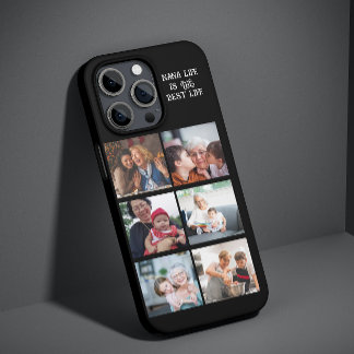 colagem personalizada de 6 fotos, avó nana com cri