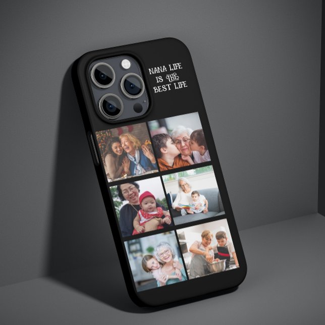 colagem personalizada de 6 fotos, avó nana com cri (Criador carregado)