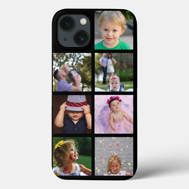 Colagem Personalizada de Fotos iPhone Personalizáv (Verso)