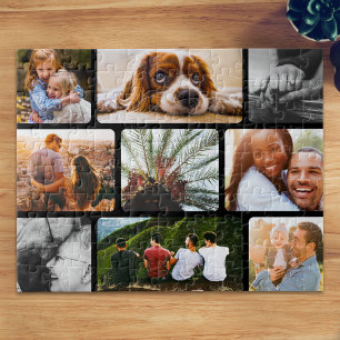 Colagem personalizada de fotos Quebra-cabeça 9 em