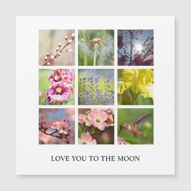 Colagem Personalizada de Texto e Foto (Frente)